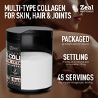 Zeal Naturals Premium Multi Collagen Peptides Protein Powder
