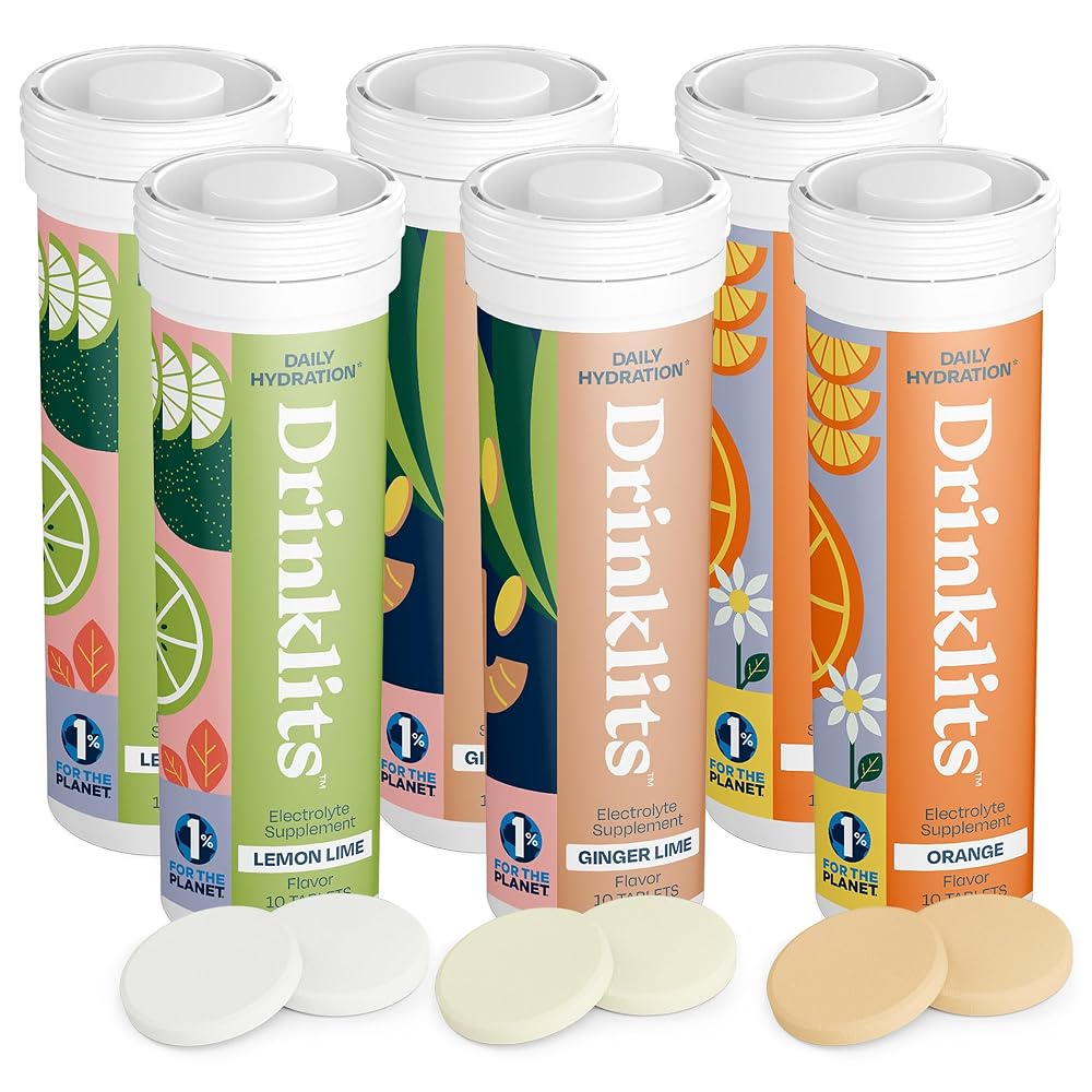Drinklits Hydration Tablets Variety Pack - 60 Servings