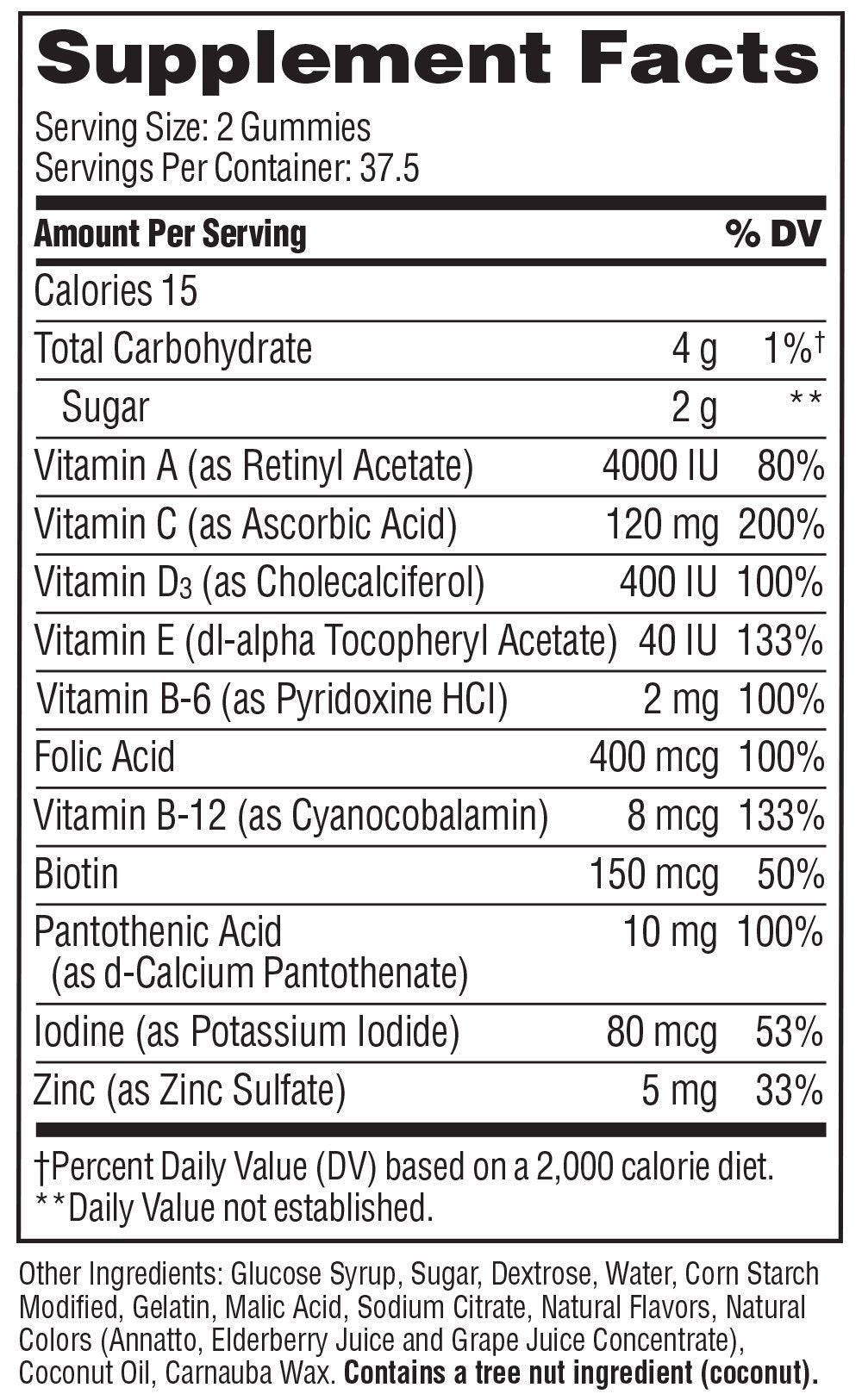 21st Century Vitajoy Multi Gummies Plus Extra C