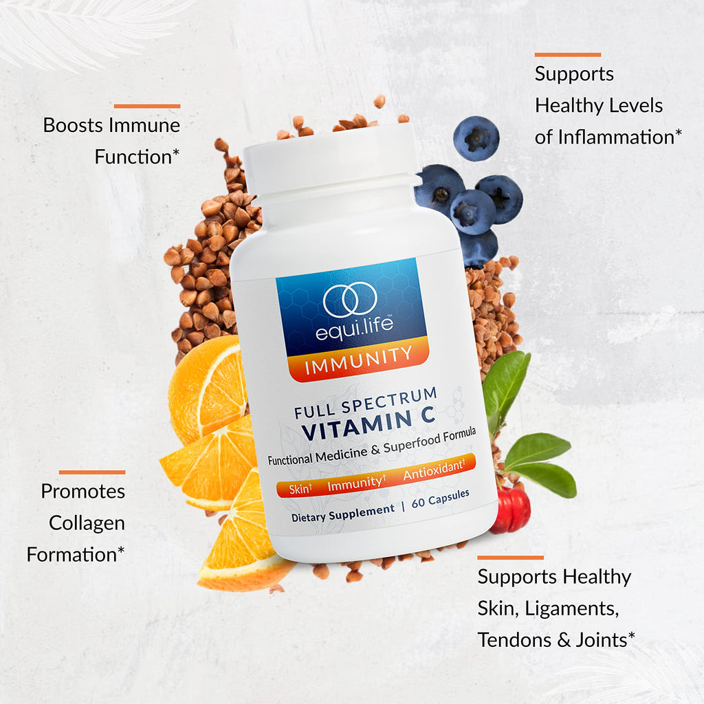Equilife Vitamin C Supplements - Poweder or Capsules - Immunity