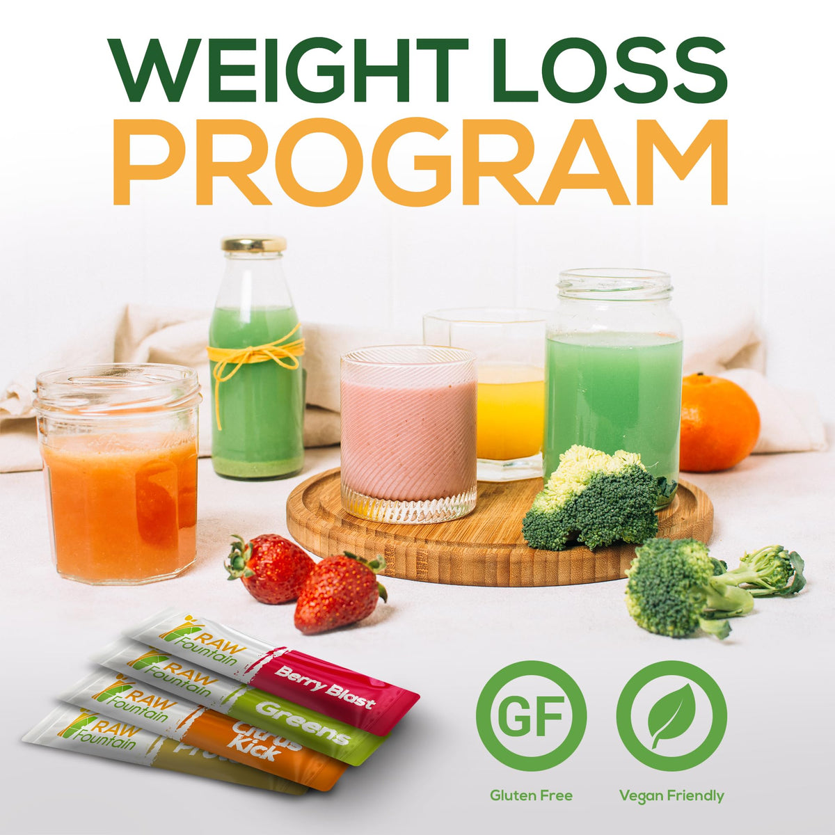 Raw Fountain 3 Day Juice Cleanse Detox - 24 Powder Packets - image 3