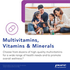 Pure Encapsulations PureGenomics Multivitamin, 60 Capsules