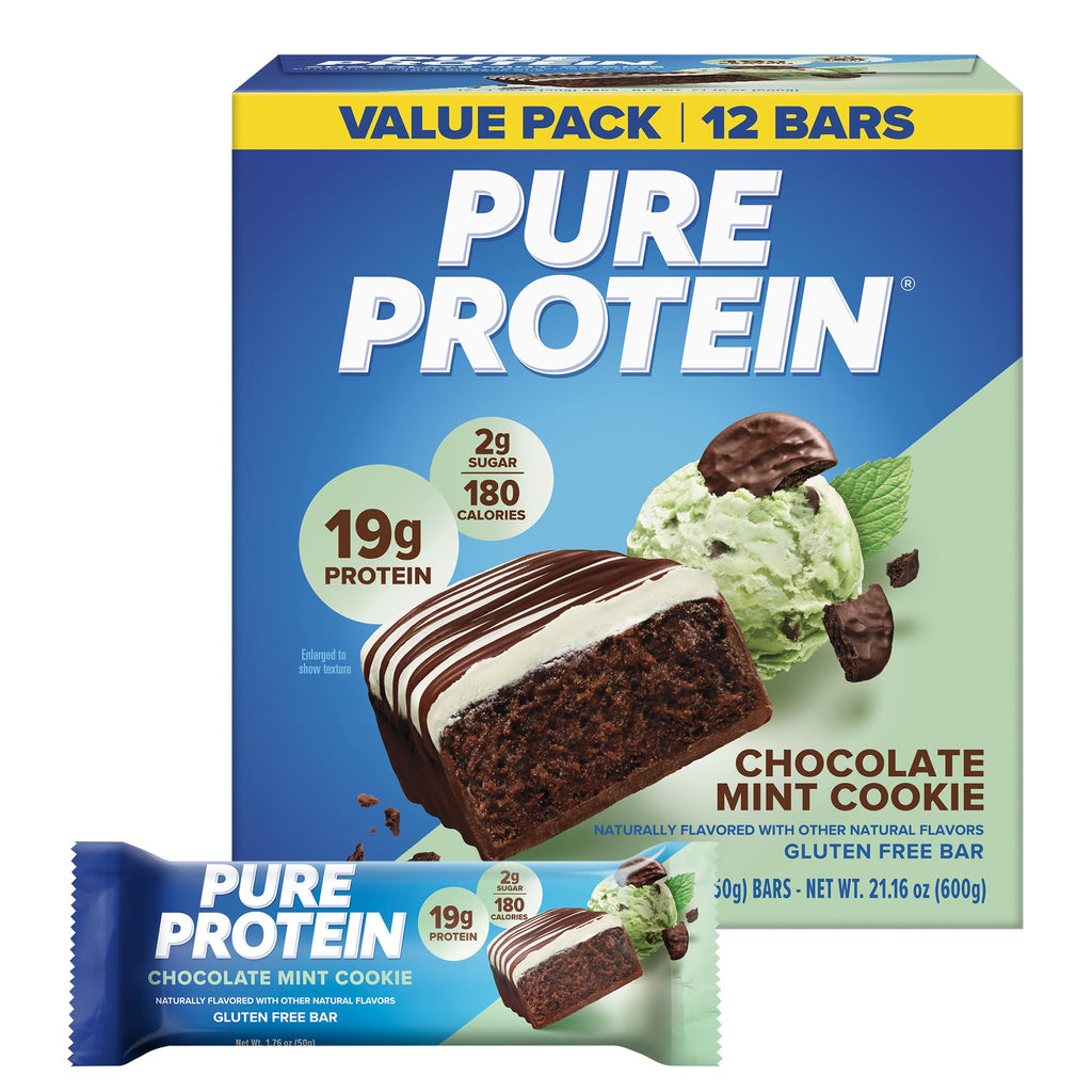 Pure Protein Bars, High Protein, Nutritious Snacks to Support Energy