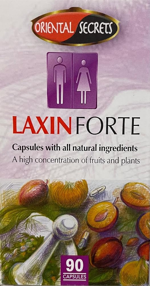 Generic Laxin Forte Regular Bowel Movement - 90 Capsules