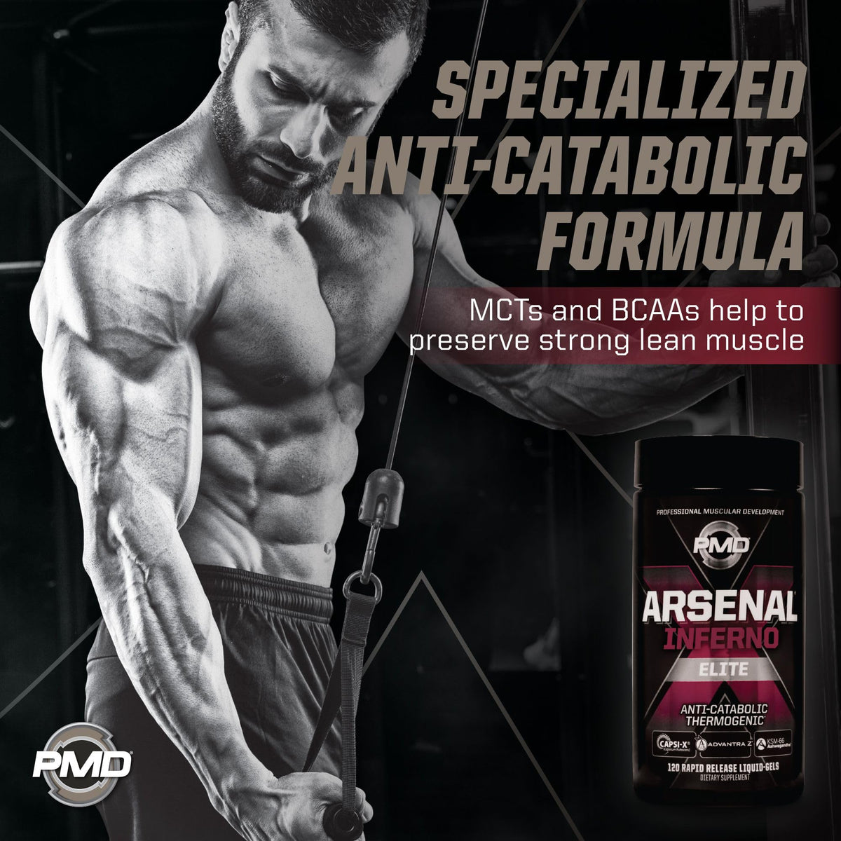 PMD Sports Arsenal X Inferno Thermogenic Fat Burner - 120 Softgels - image 5