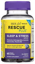 RESCUE Sleep & Stress Support Gummies with Melatonin - 180 Gummies