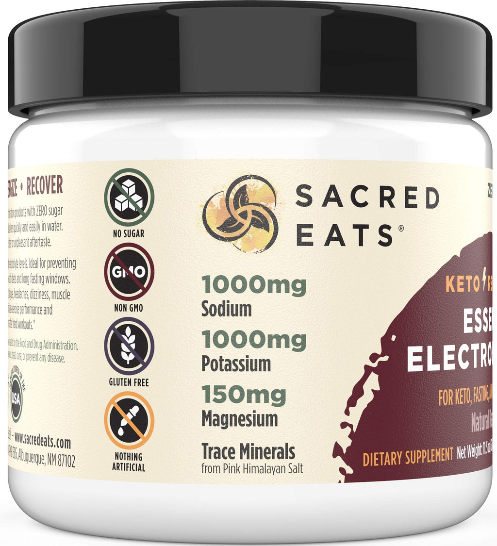 Sacred Eats Sarcred Eats Keto Recharge Electrolytes