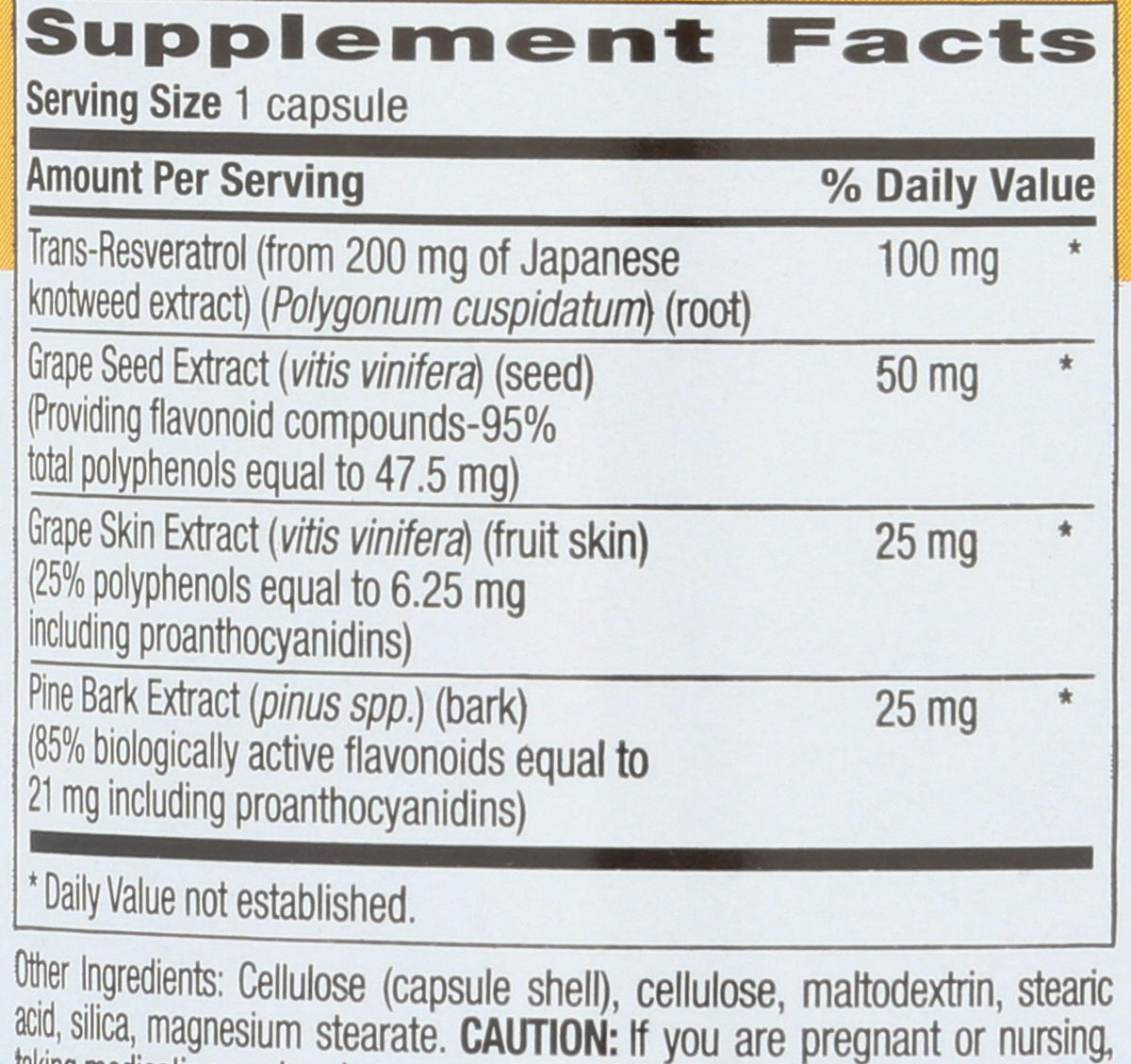 Country Life Resveratrol Plus Antioxidant - 120 Tablets - image 3
