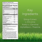 Irwin Naturals Brain Awake RED Focus & Mental Clarity - 120 Softgels - image 2