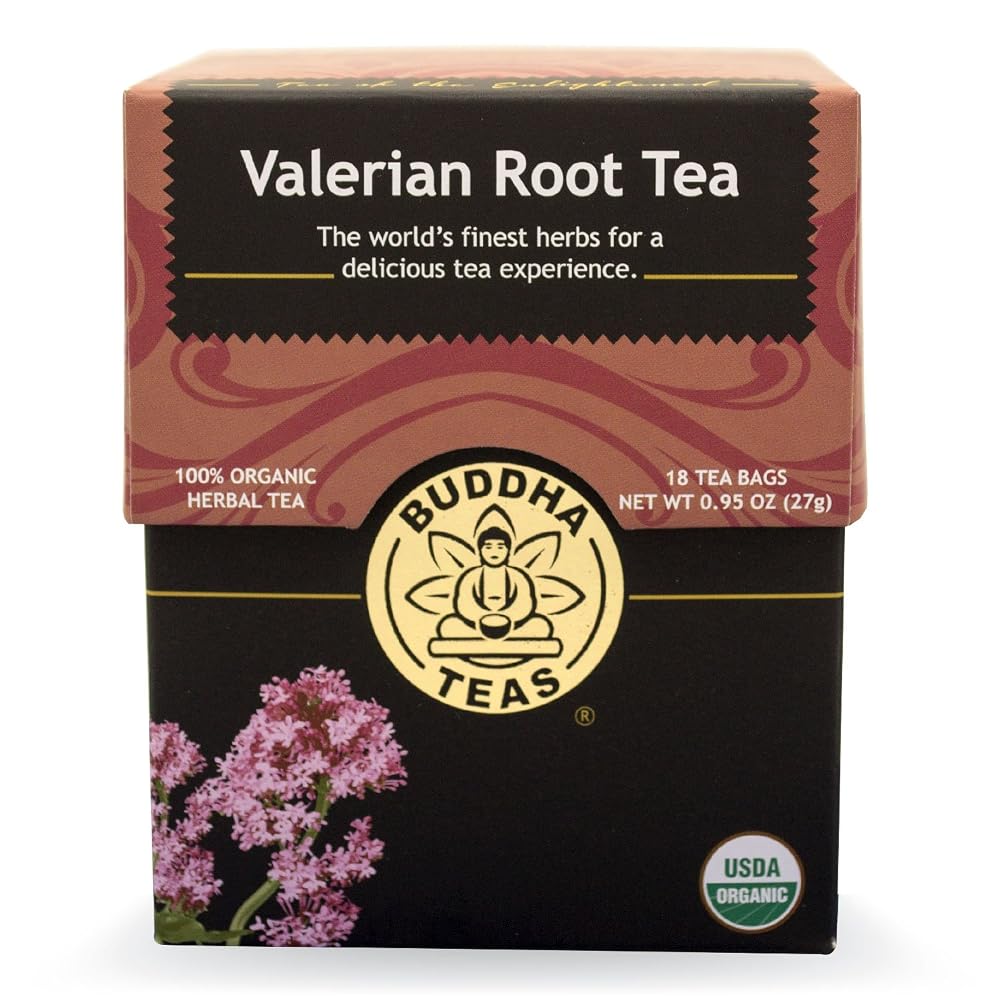 Buddha Teas Valerian Root Tea for Sleep - 108 Tea Bags