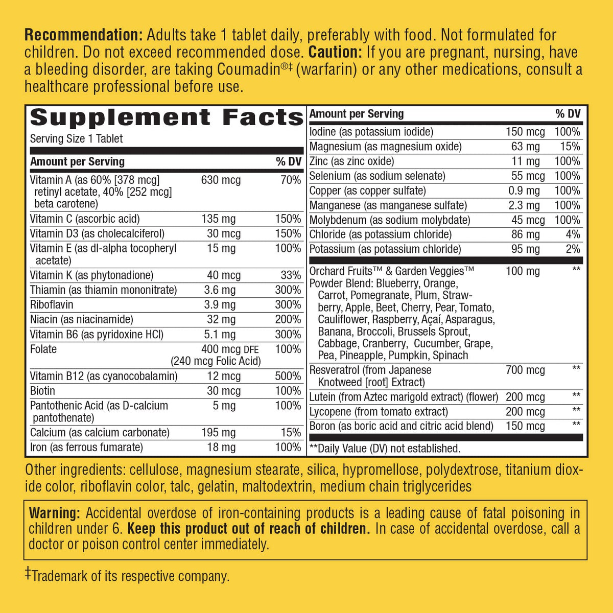 Nature's Way Alive! Daily Energy Multivitamin - 120 Tablets - image 2