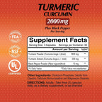 ALFA VITAMINS Curcumin Turmeric with Black Pepper Joint Support - 90 Capsules - image 4