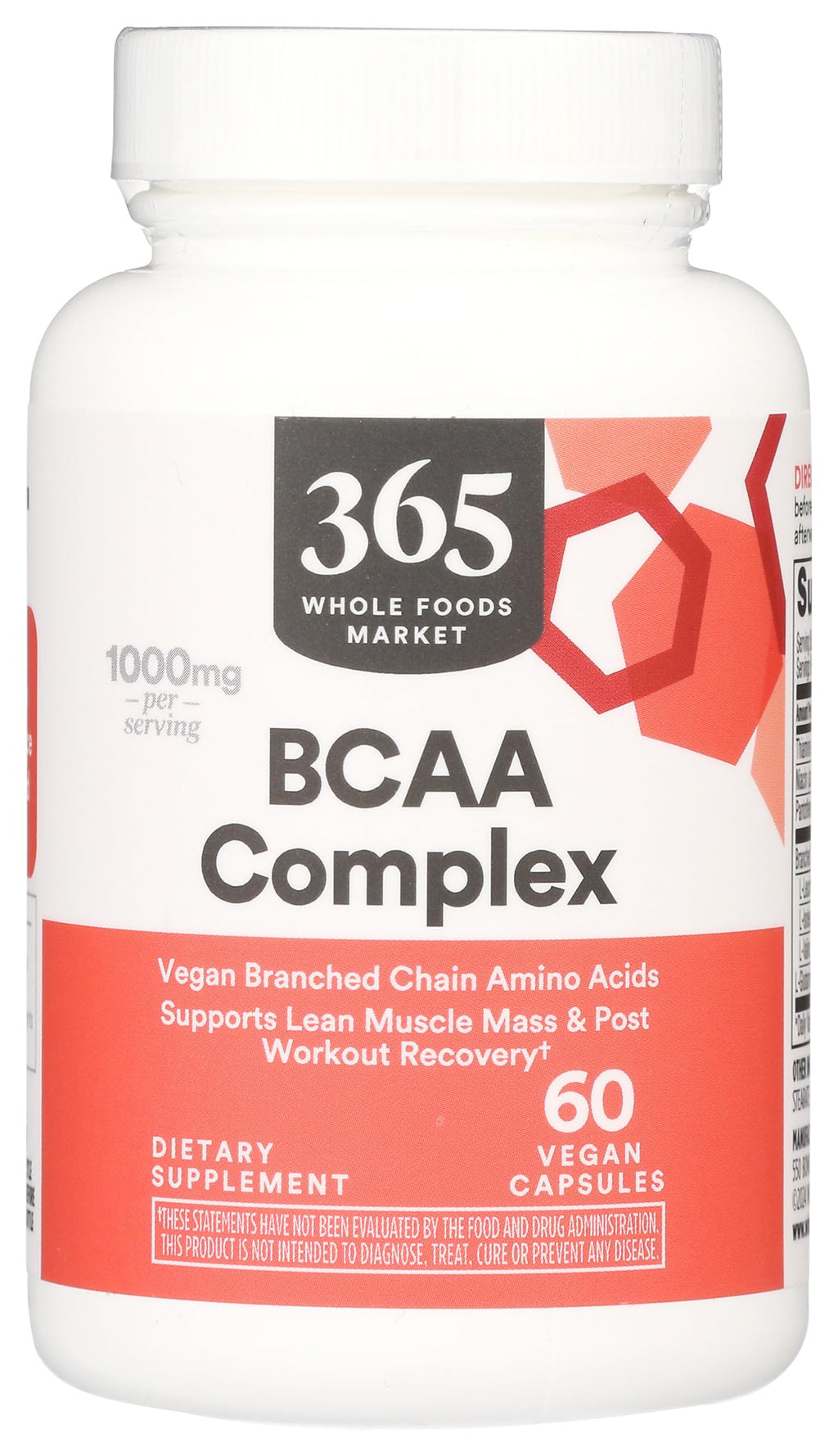 Whole Foods Market BCAA Complex - 60 Capsules