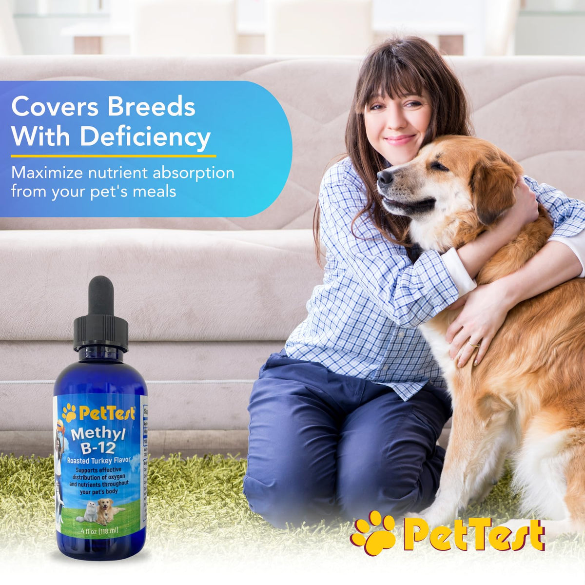 Advocate Pettest Methyl B12 Liquid Drops for Dogs & Cats - 4 fl oz - image 4