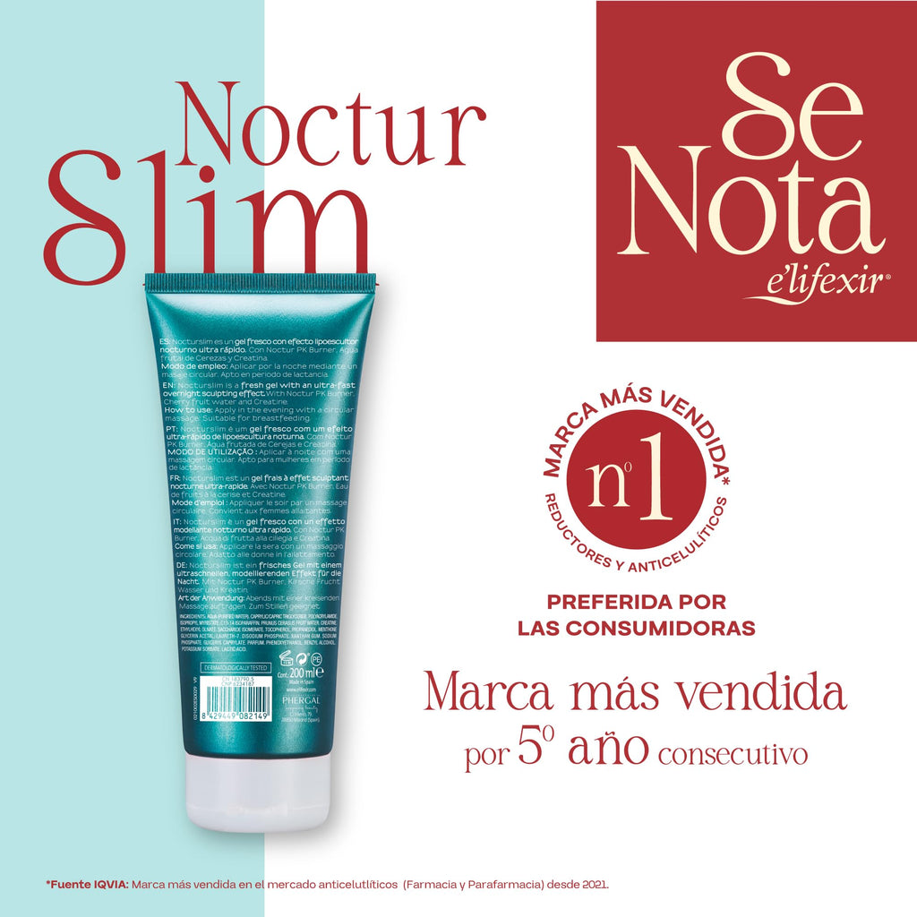 E'LIFEXIR Nocturslim Intensive Gel Night Liposculptor - 200 ml - image 11