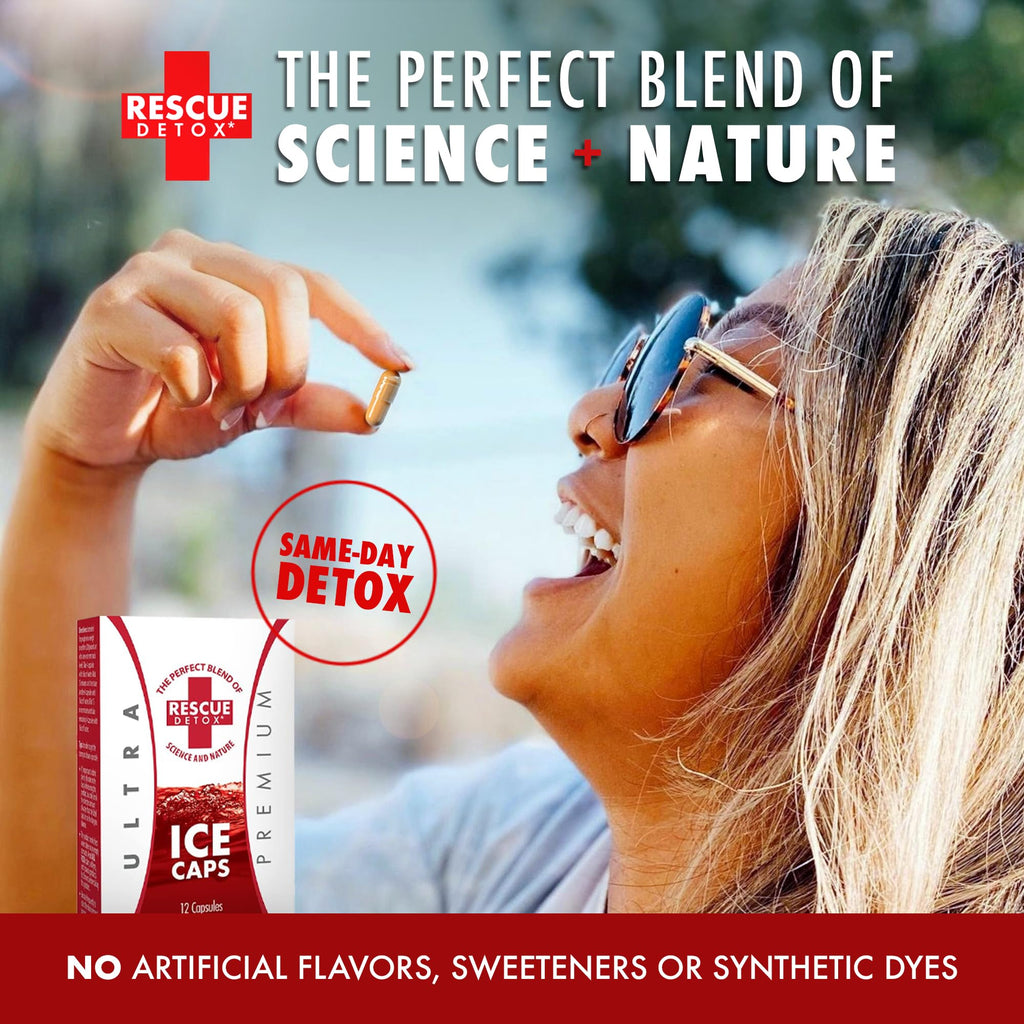 Rescue Detox ICE CAPS Concentrated Cleansing Capsules - 12 Count - image 3
