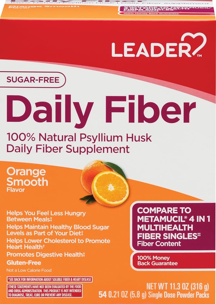 Leader Psyllium Husk Powder Supplement