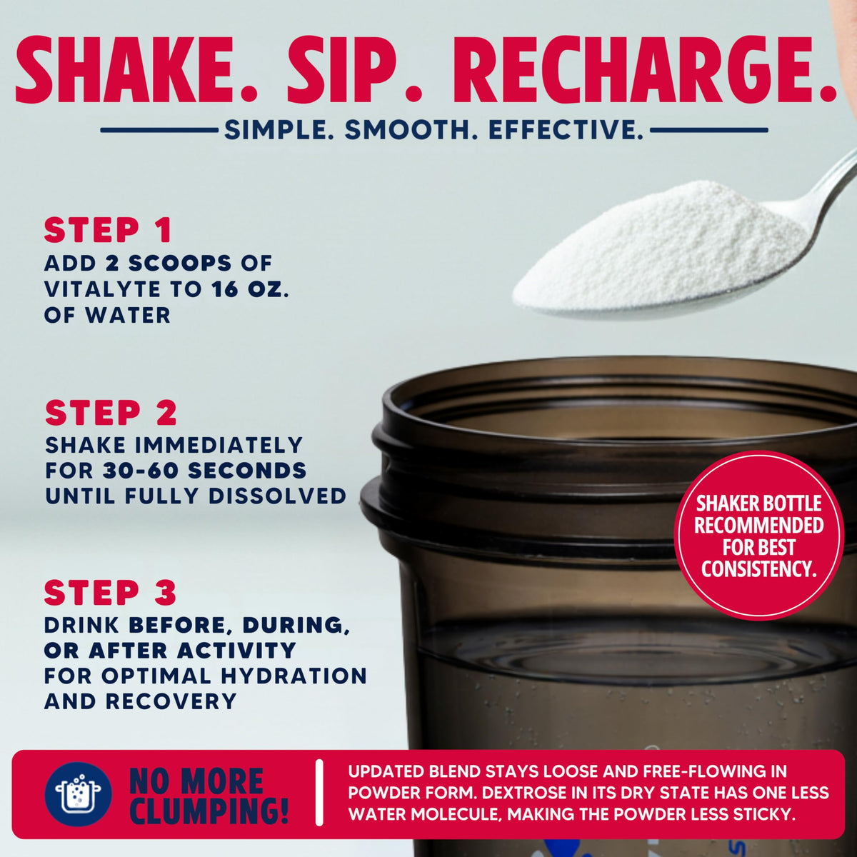 Vitalyte Electrolyte Powder Drink Mix