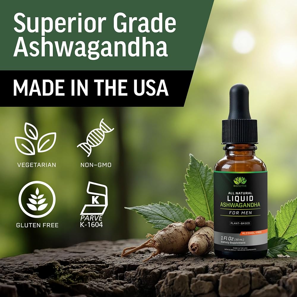 BIOACTIVE Liquid Ashwagandha for Men