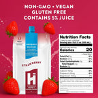 HTWO Premium Molecular Hydrogen Water Strawberry - 12 Pack - image 2