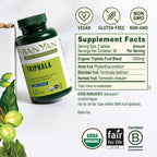 Banyan Botanicals Organic Triphala Tablets - 180 Tablets - image 3