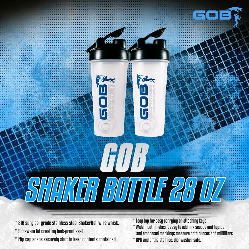GODFATHER OF BODYBUILDING Shaker Bottle 28 oz - 1 Count - image 2