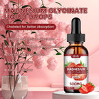 Dilib Magnesium Glycinate Liquid Drops 500mg for Stress Relief - 2 Fl Oz - image 2
