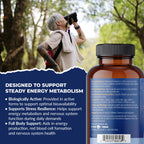 Pure Lab Vitamins Slow Release BioActive B Complex - 120 Vegetarian Capsules - image 4