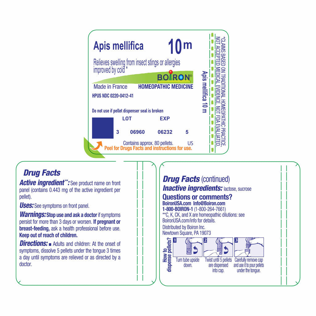 Boiron Apis Mellifica 10M for Swelling from Insect Stings or - image 8
