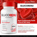 IDEAL PERFORMANCE Gluco Renu Glyco Support Capsules - 180 Count - image 4