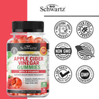 BioSchwartz Apple Cider Vinegar Gummies with Mother - 90 Count - image 5