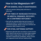 Healthy Gut Magnesium Glycinate - 90 Capsules - image 9