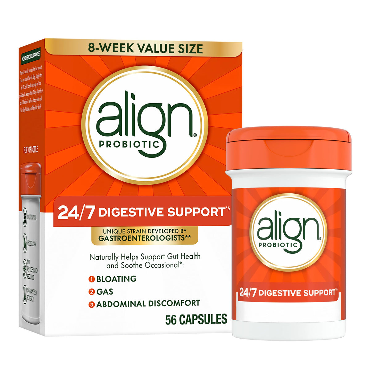 Align Probiotic Digestive Support - 56 Capsules