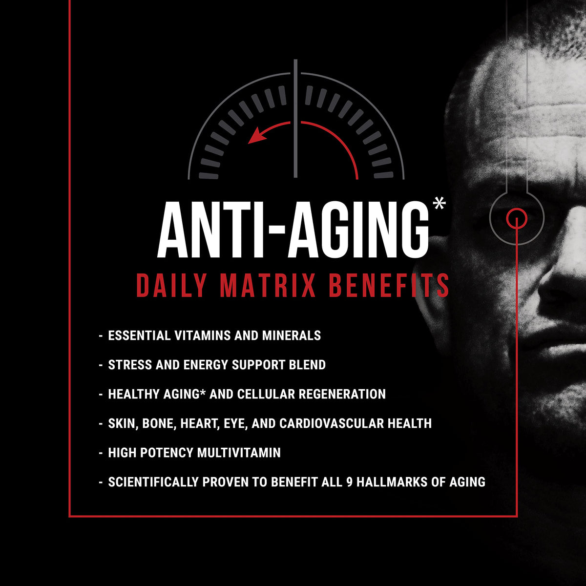 Jocko Fuel Time War Longevity Men's Multivitamin - 30 Servings - image 2