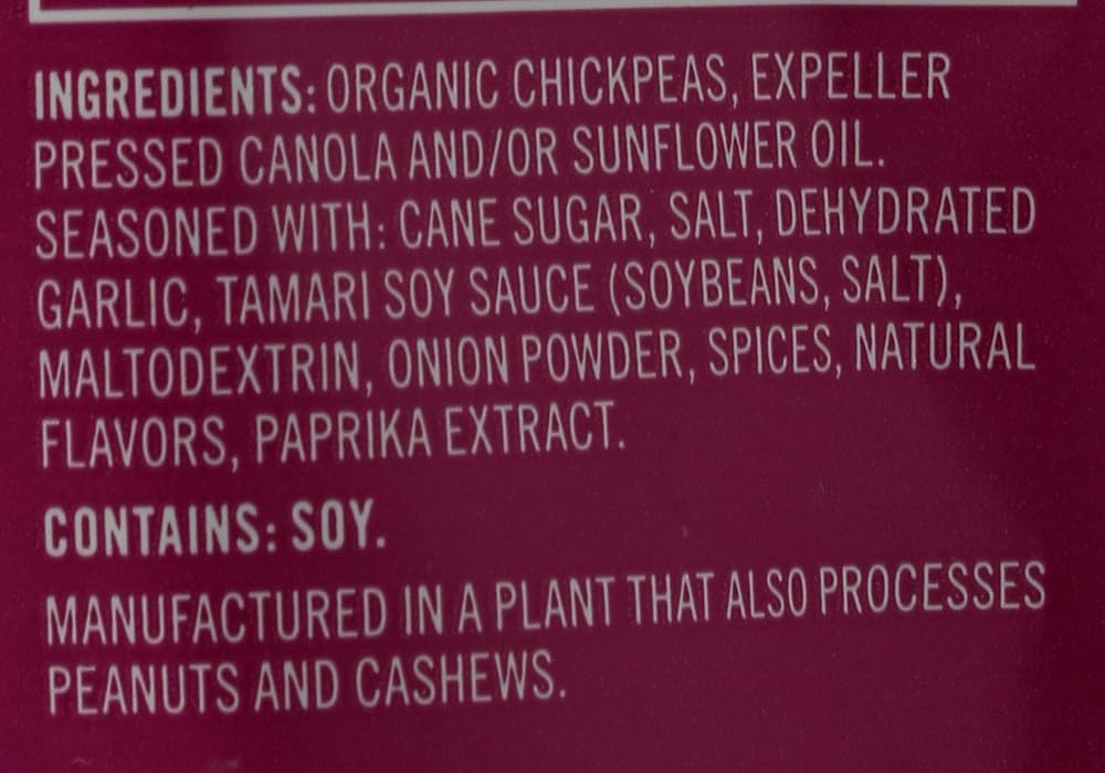 Saffron Road Korean BBQ Crunchy Chickpea Snack - 6oz - image 3
