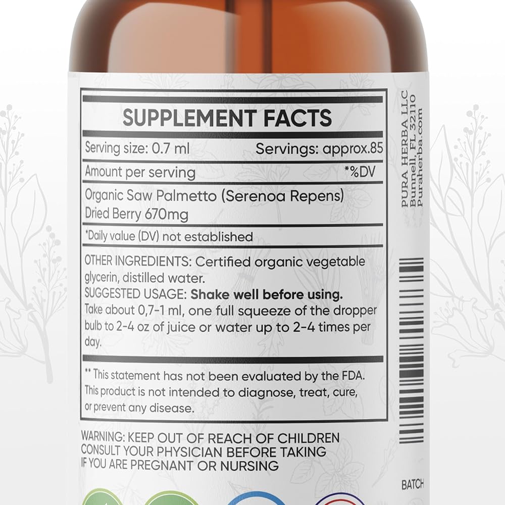 Pura Herba Saw Palmetto Tincture
