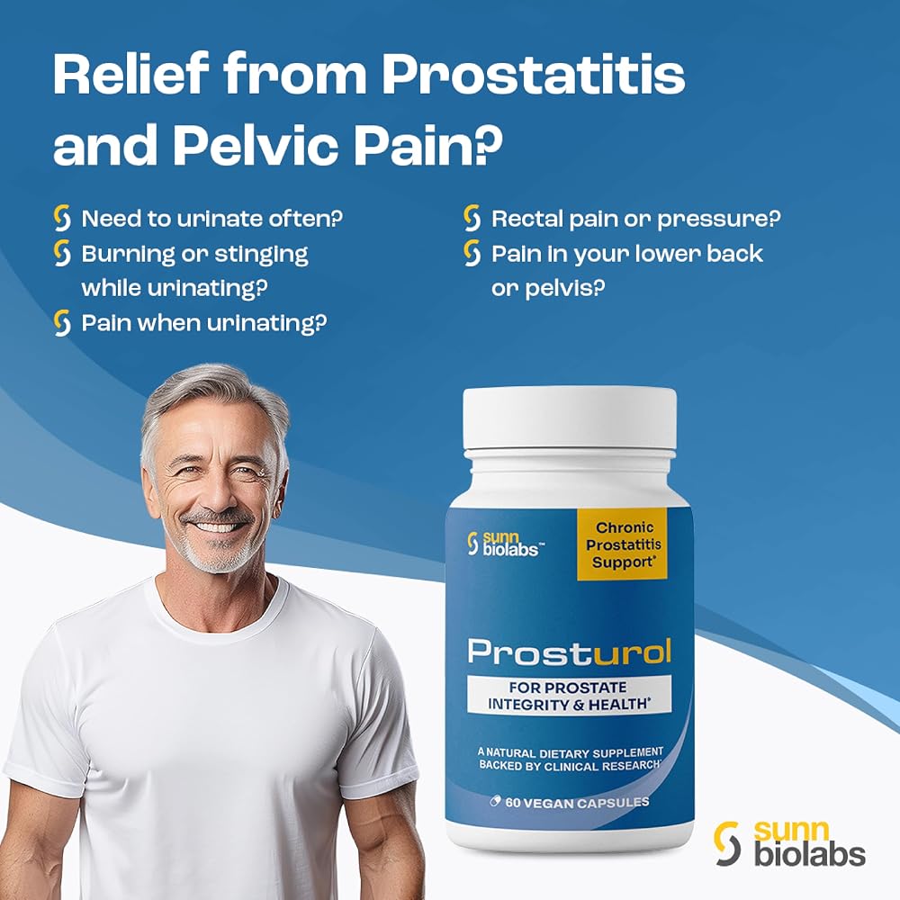SUNN BIOLABS Prosturol Prostate Supplement with Saw Palmetto - 180 Capsules - image 3
