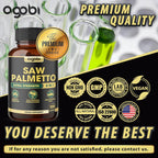 Agobi 8in1 Saw Palmetto Prostate Support - 120 Vegan Capsules - image 6
