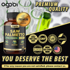 Agobi 8in1 Saw Palmetto Prostate Support - 120 Vegan Capsules - image 6