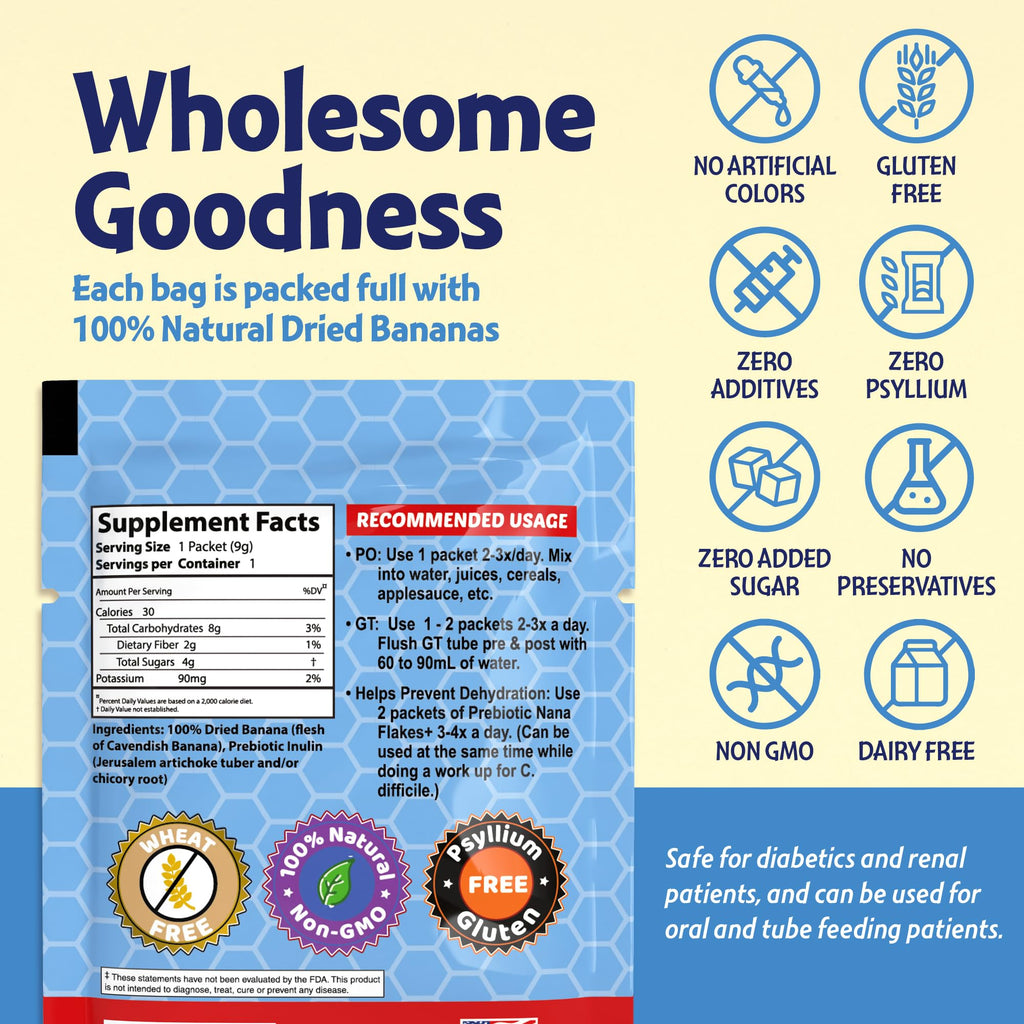 Nutritional Designs Nana Flakes Anti-Diarrheal Powder