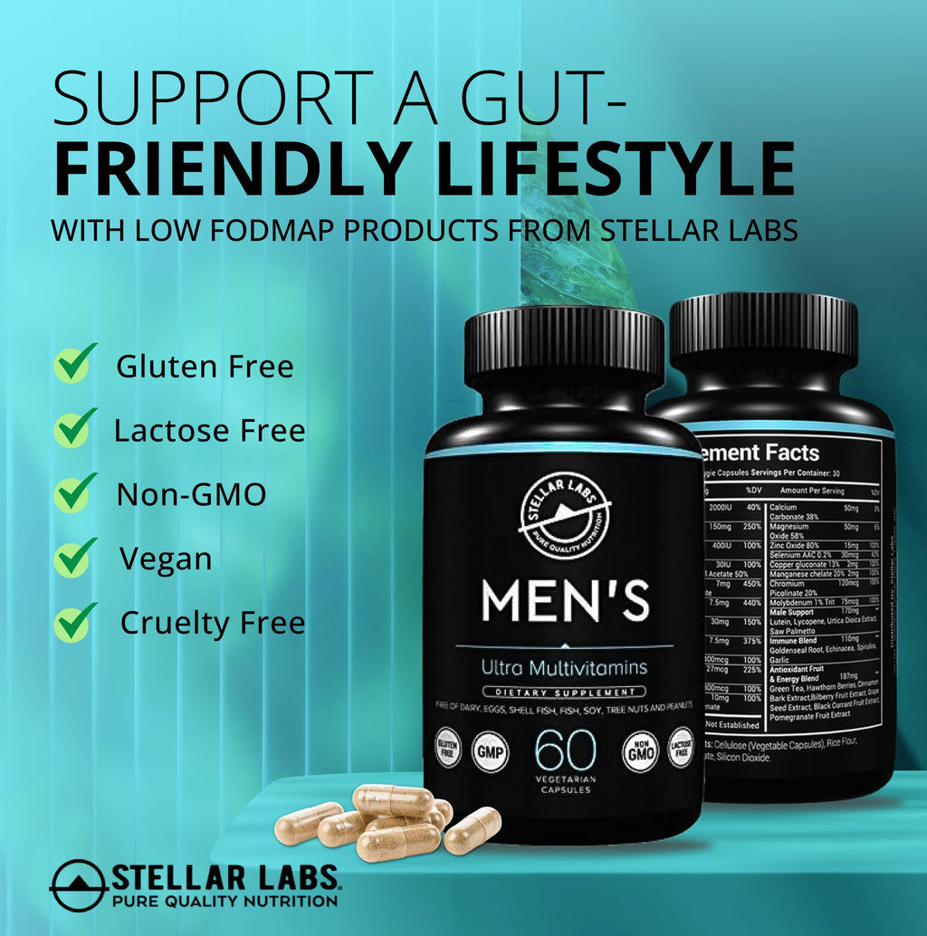 Stellar Labs Men's Low FODMAP Vegan Multivitamin - 1 Count - image 11