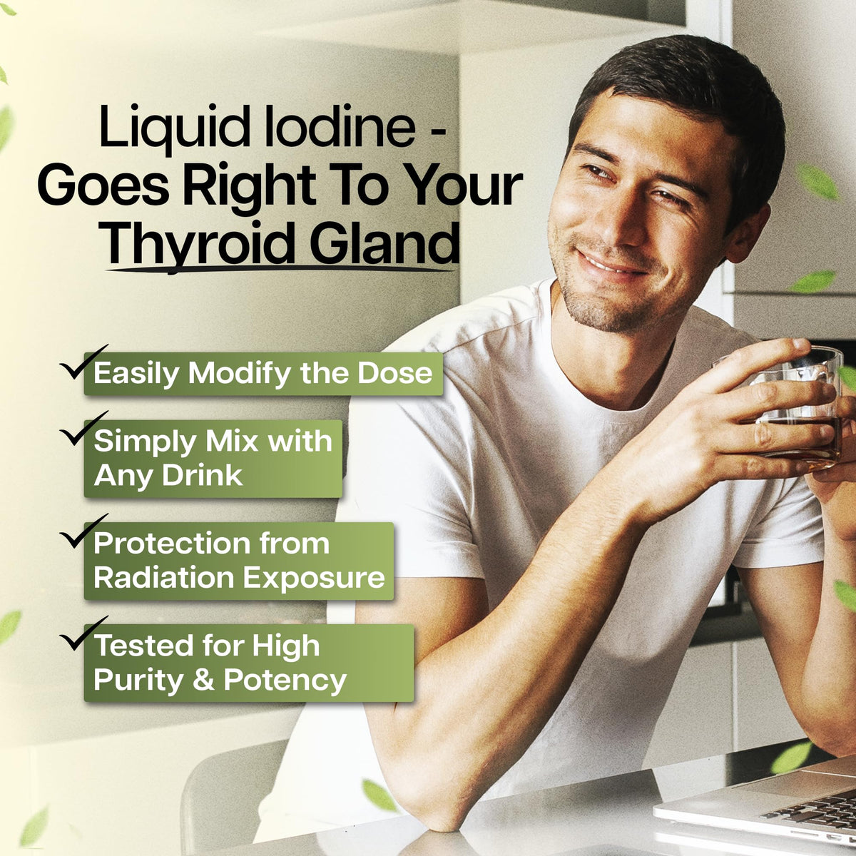 Benevolent Nourishment Liquid Iodine Drops Thyroid Support - 2 Fl Oz - image 7