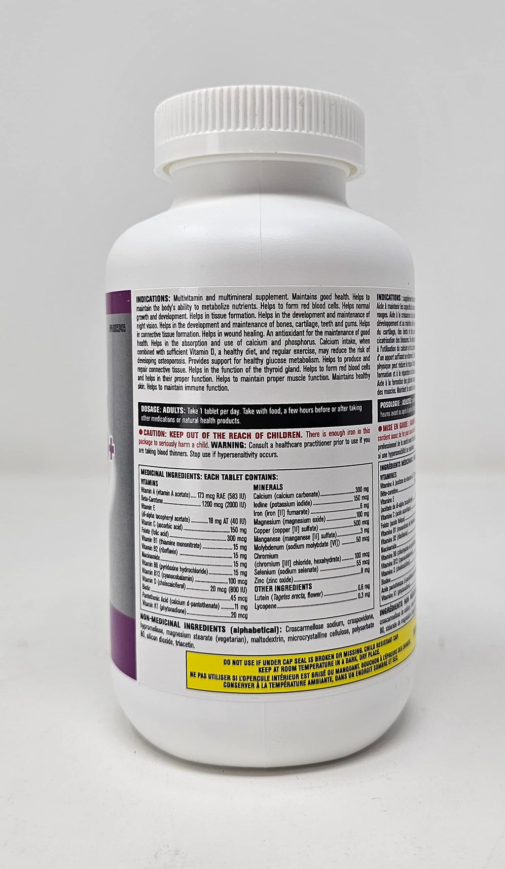 Kirkland Signature Women 50+ Multivitamin - 365 Tablets - image 3