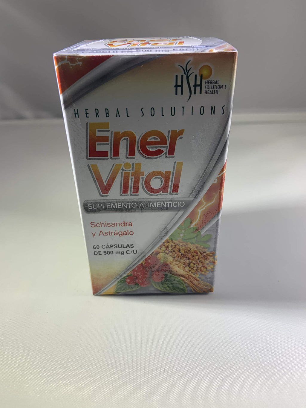 Herbal Solutions Ener Vital Capsules with Schisandra & Astragalus - 60 Capsules - image 2