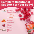 IRIDESICENT Magnesium Glycinate Gummies 400mg