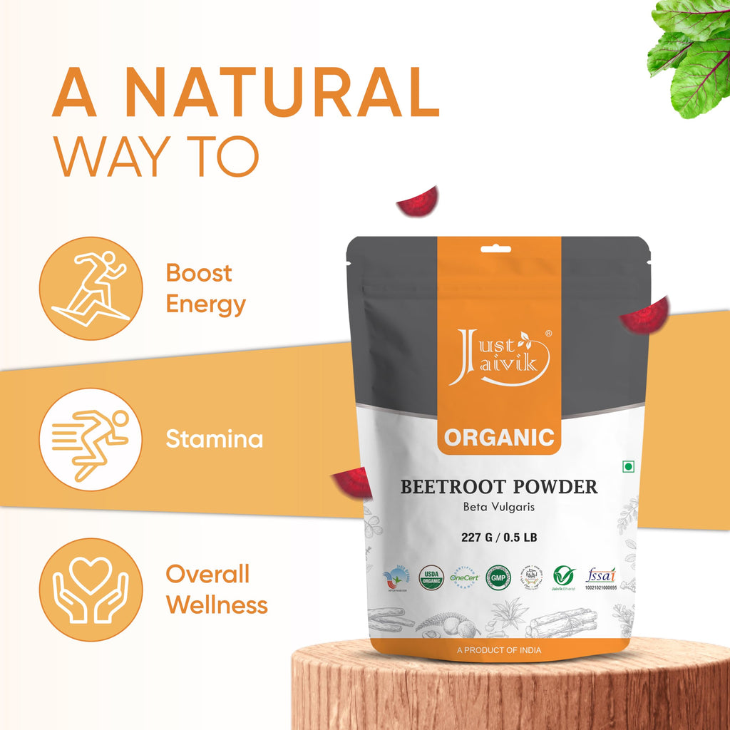 Just Jaivik Beetroot Powder Organic - 227 g - image 3