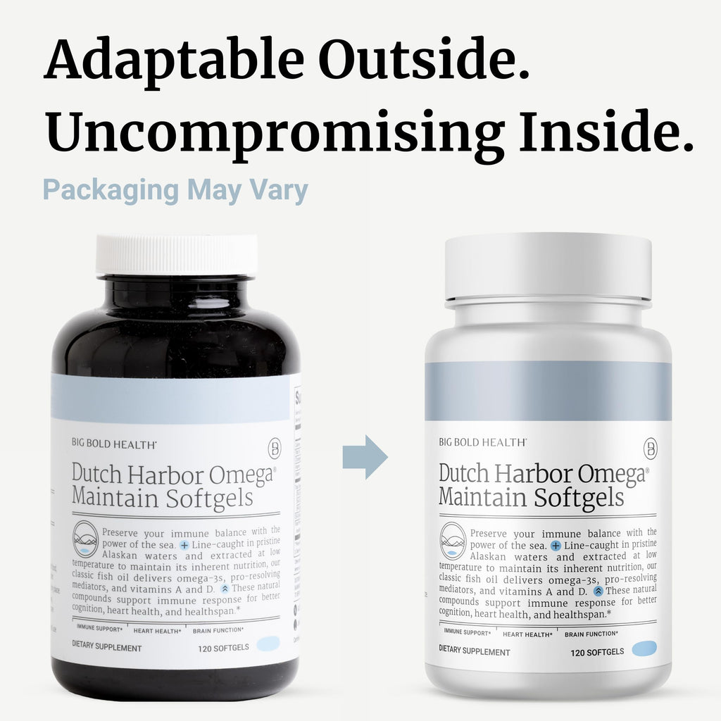 BIG BOLD HEALTH Dutch Harbor Omega Maintain - 120 Softgels - image 8