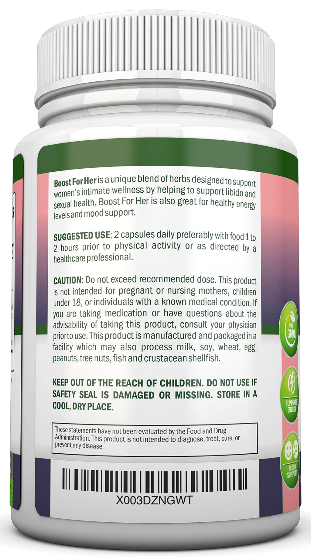 NutriONN Boost For Her Libido Booster - 90 Capsules - image 6