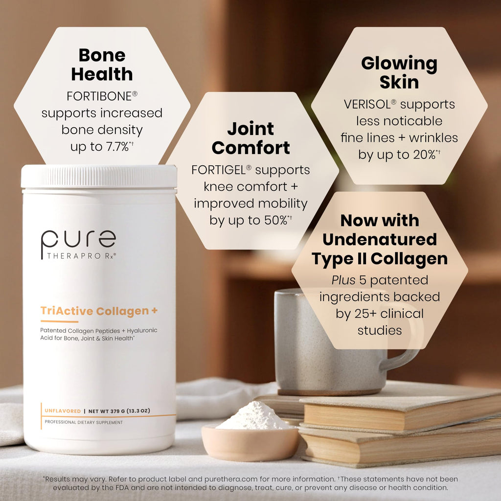 Pure Therapro Rx TriActive Collagen Powder for Hair, Skin & Nails - 30 Servings - image 4