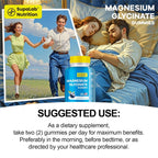 MEGNETA Magnesium Gummies for Relaxation & Muscle Support - 60 Gummies - image 6
